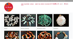 Desktop Screenshot of ozbeads.com.au